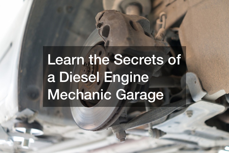 Learn the Secrets of a Diesel Engine Mechanic Garage